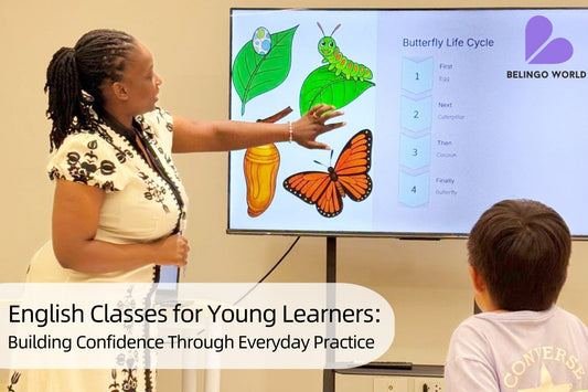 English Classes, Kids learning English