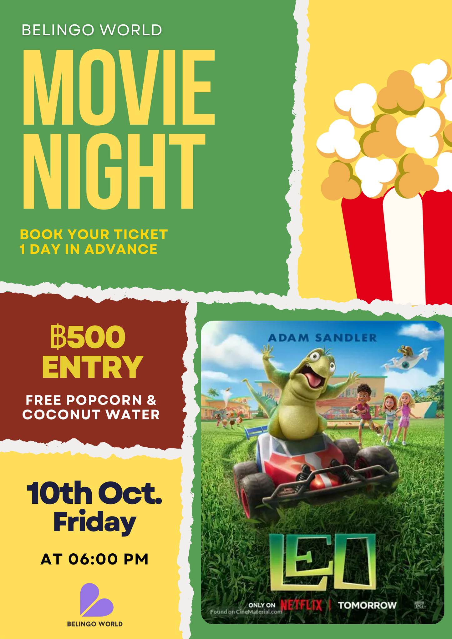 Friday Night! Movie Night!